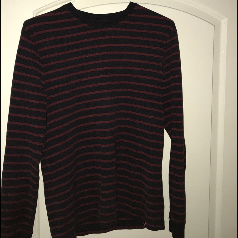 Vans, Red and black stripped thermal